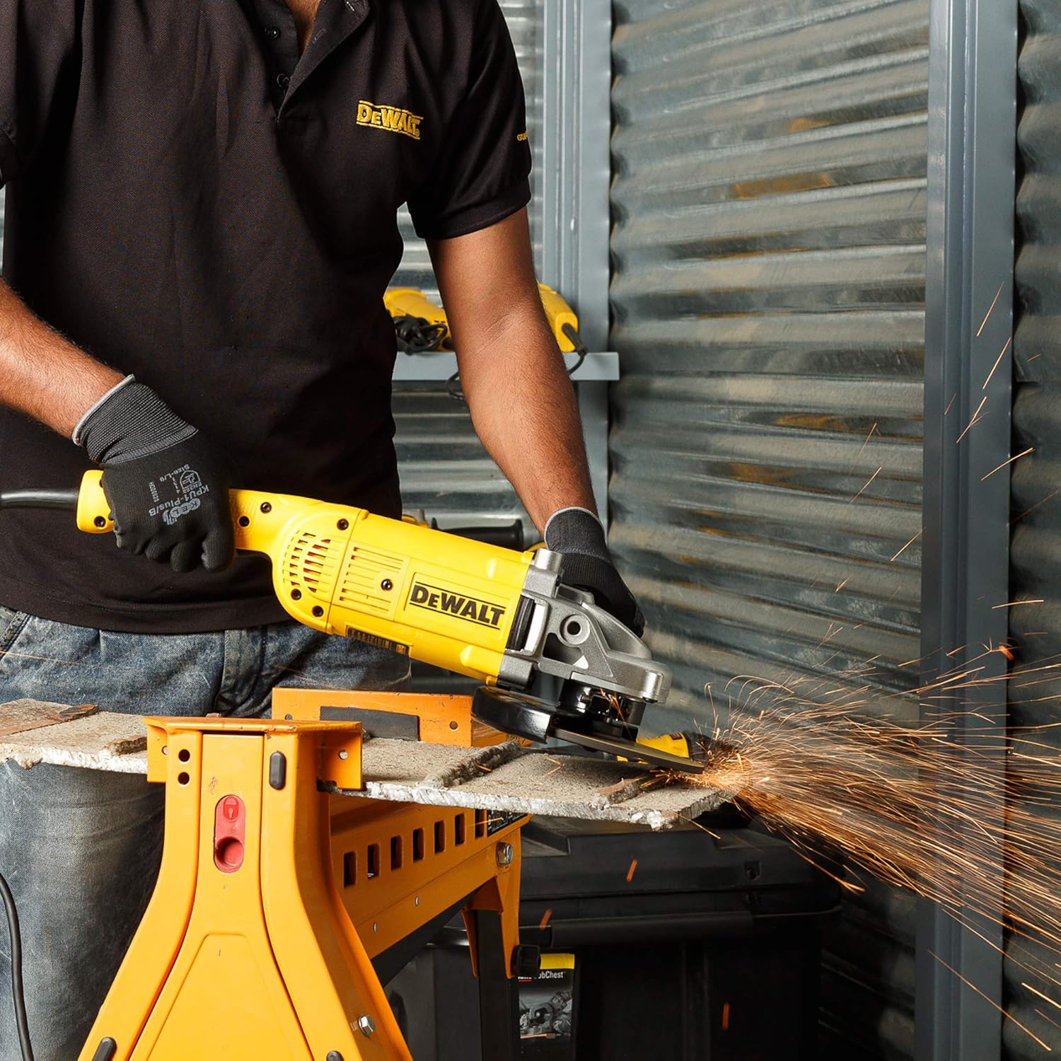 DEWALT DWE493-IN 2200 Watt 180 mm Heavy Duty Large Angle Grinder