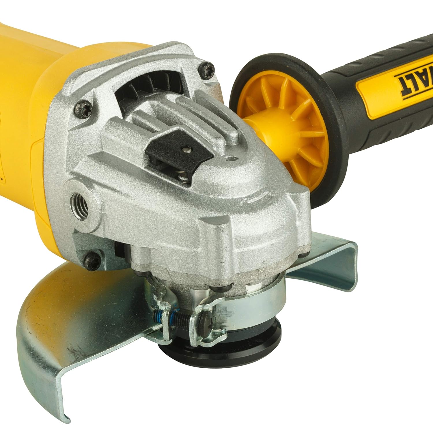 DEWALT DWE4235 1400W, 125mm Medium Angle Grinder with DES Technology and Innovative Anti Vibration System