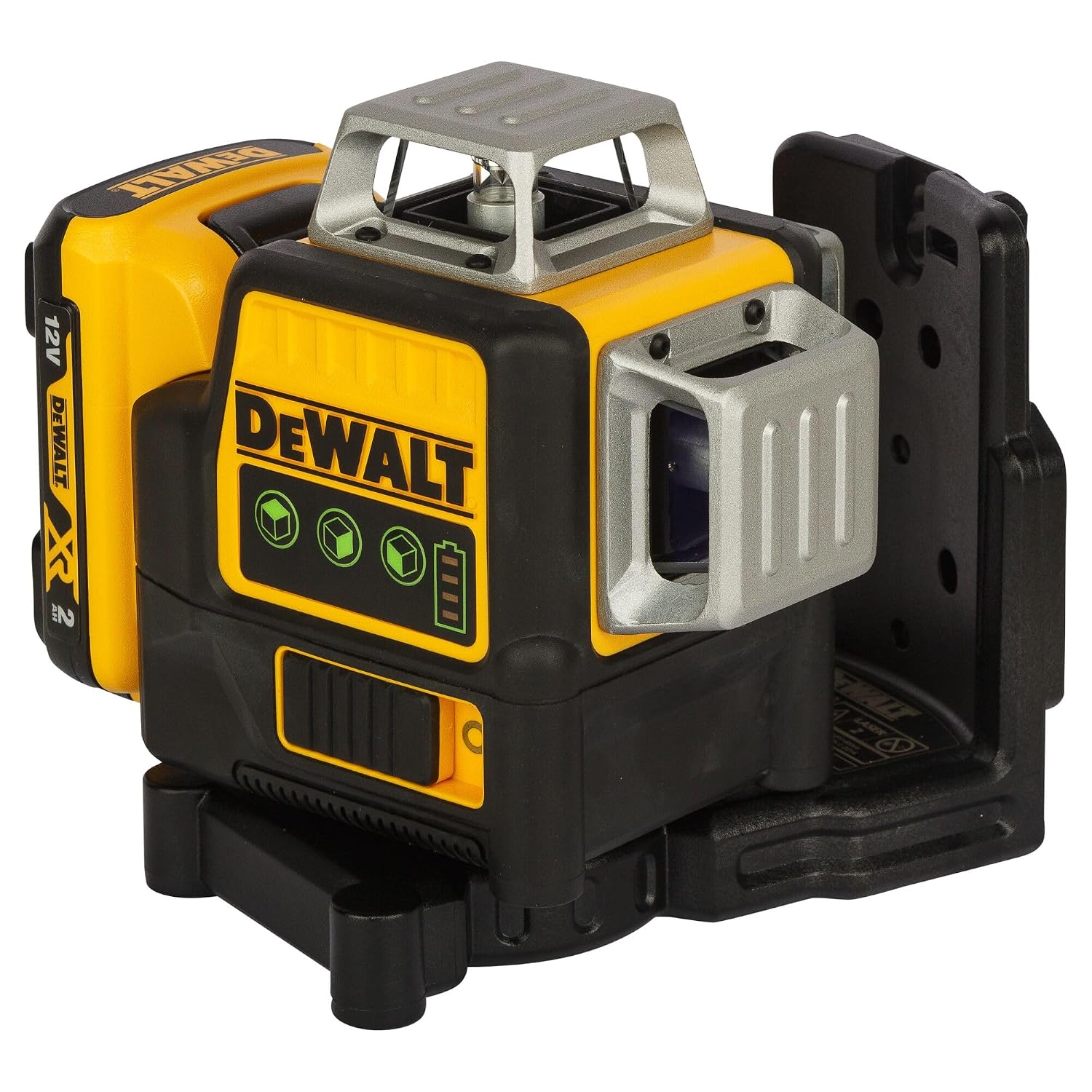 DEWALT DCLE34031D1-QW Self Levelling x3 360° 1080° Cross Line Laser 10.8V (Green)