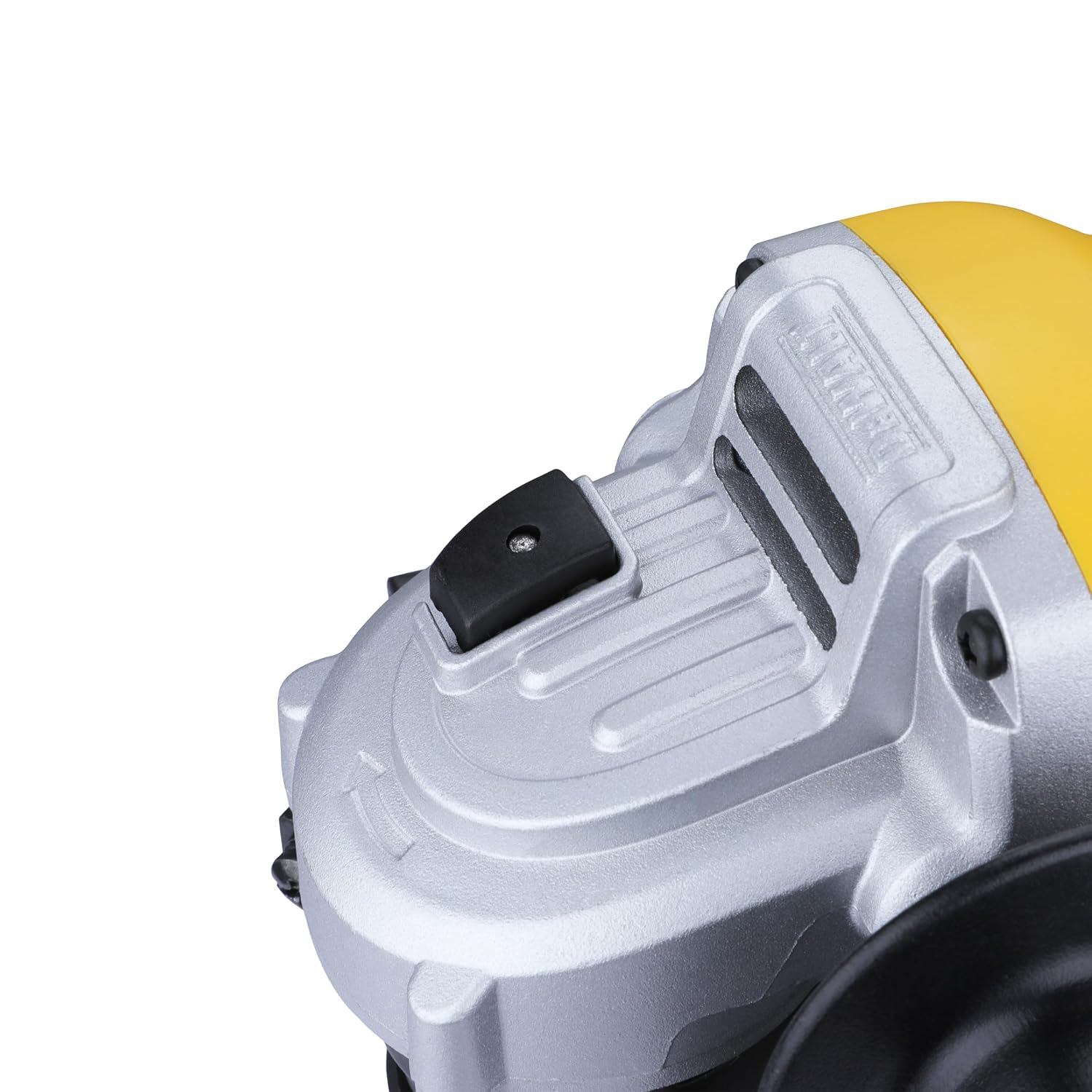 DEWALT DWE4115-IN01, 950W, 5” (100mm) Heavy Duty Angle Grinder Engineered For Heavy Duty Applications with Spindle Lock and Slide switch, 2 Year Warranty