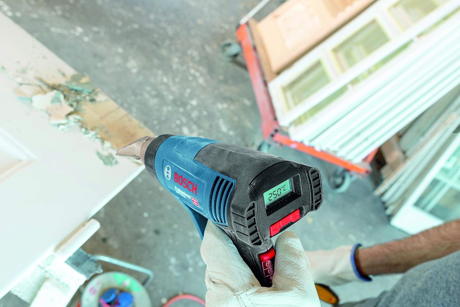Bosch GHG 20-63 2000-Watt PVC Professional Heat Gun (Blue),