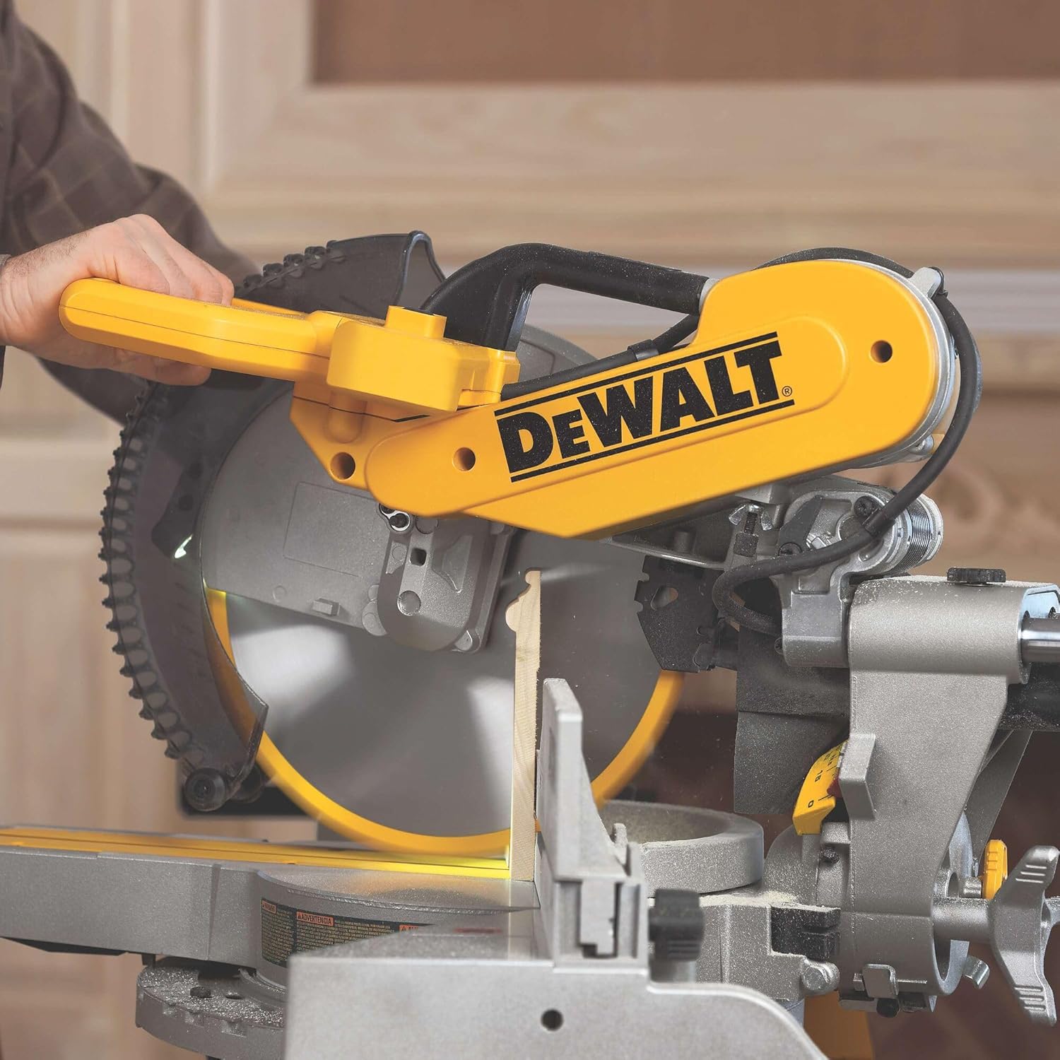 Dewalt Compound Slide Mitre Saw with 60T TCT Blade (DWS780, 1675Watt, 305mm)