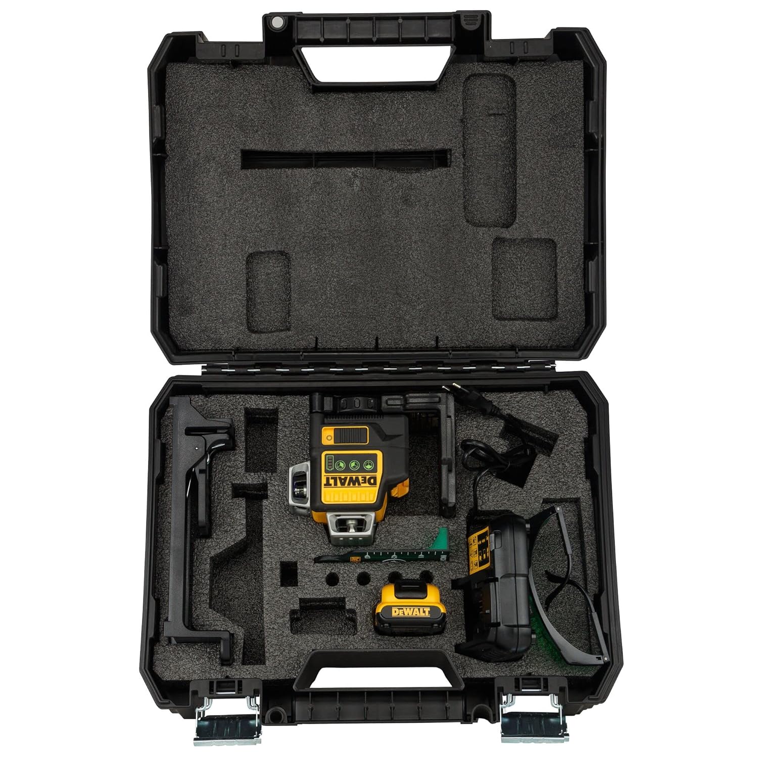 DEWALT DCLE34031D1-QW Self Levelling x3 360° 1080° Cross Line Laser 10.8V (Green)