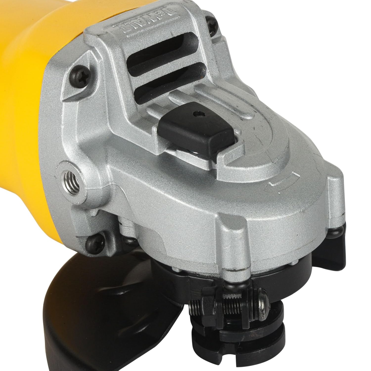 DEWALT DW810-IN01 750W 4 inch (100mm) Heavy Duty Small Angle Grinder with Toggle Switch