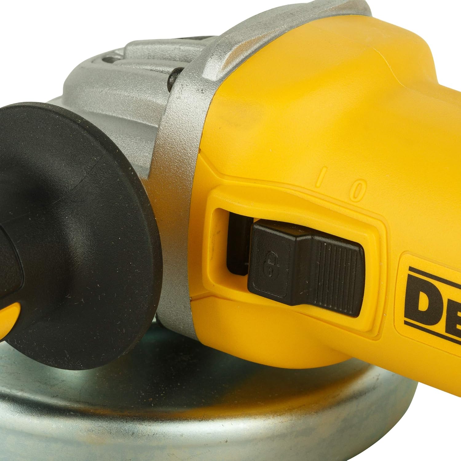 DEWALT DWE4235 1400W, 125mm Medium Angle Grinder with DES Technology and Innovative Anti Vibration System