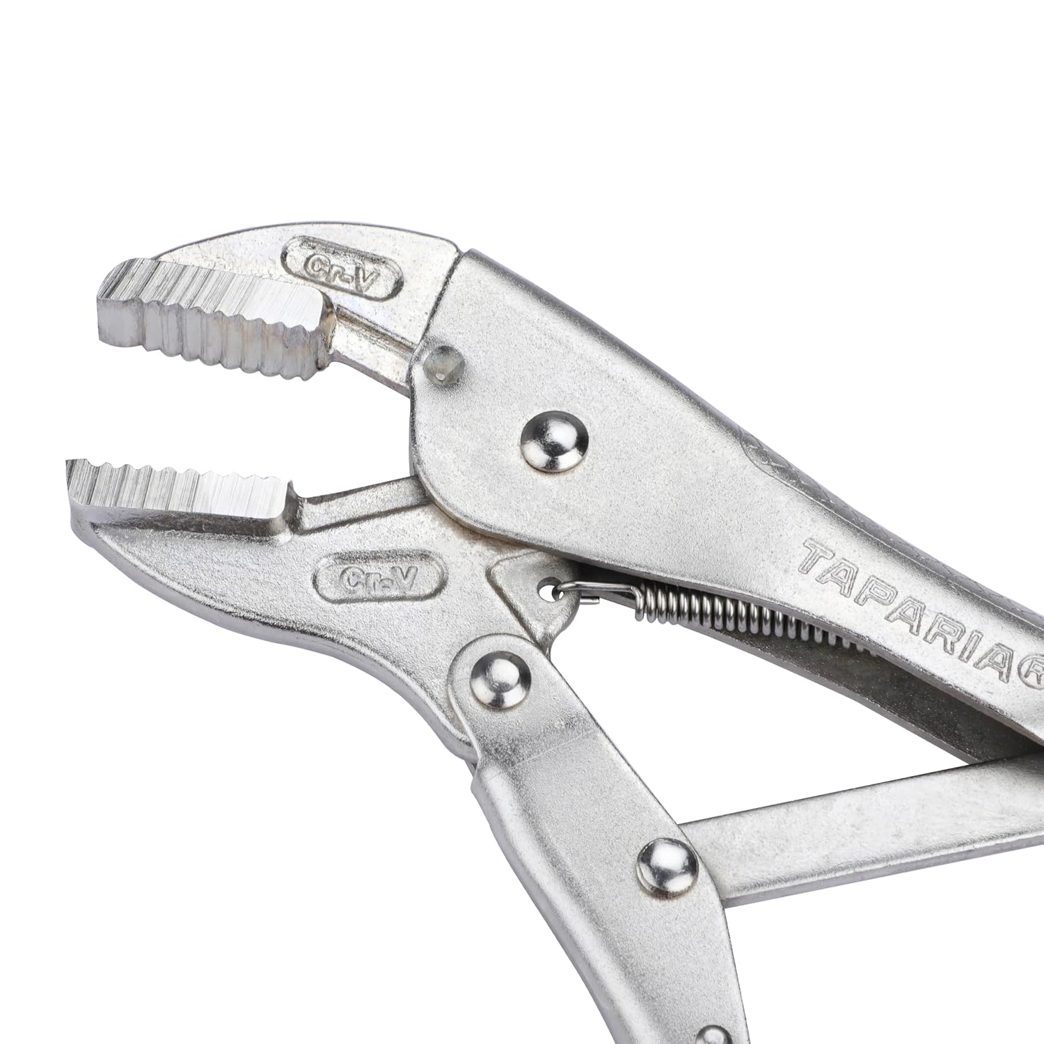 Taparia 1642N-10 Straight Jaw Vice Grip Plier 250Mm, Silver