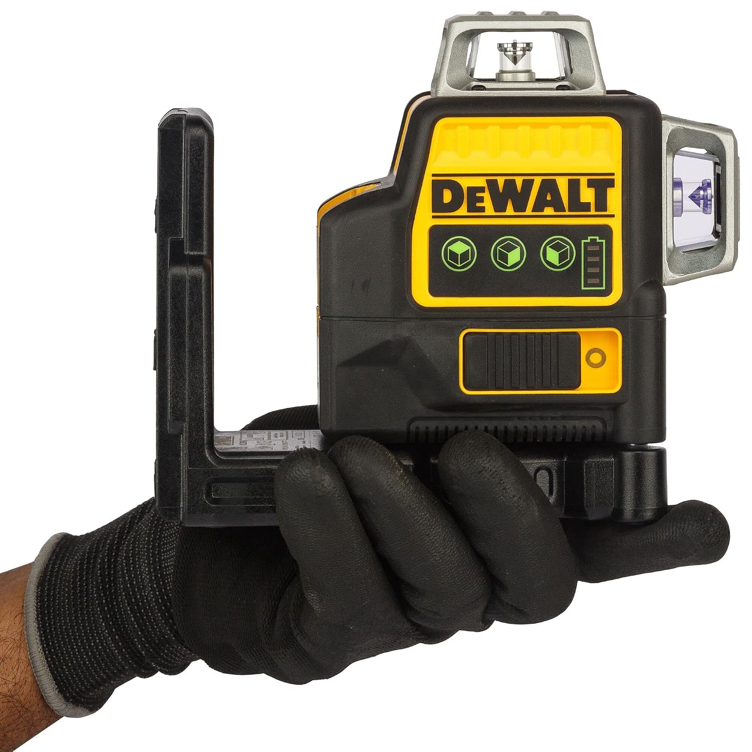 DEWALT DCLE34031D1-QW Self Levelling x3 360° 1080° Cross Line Laser 10.8V (Green)