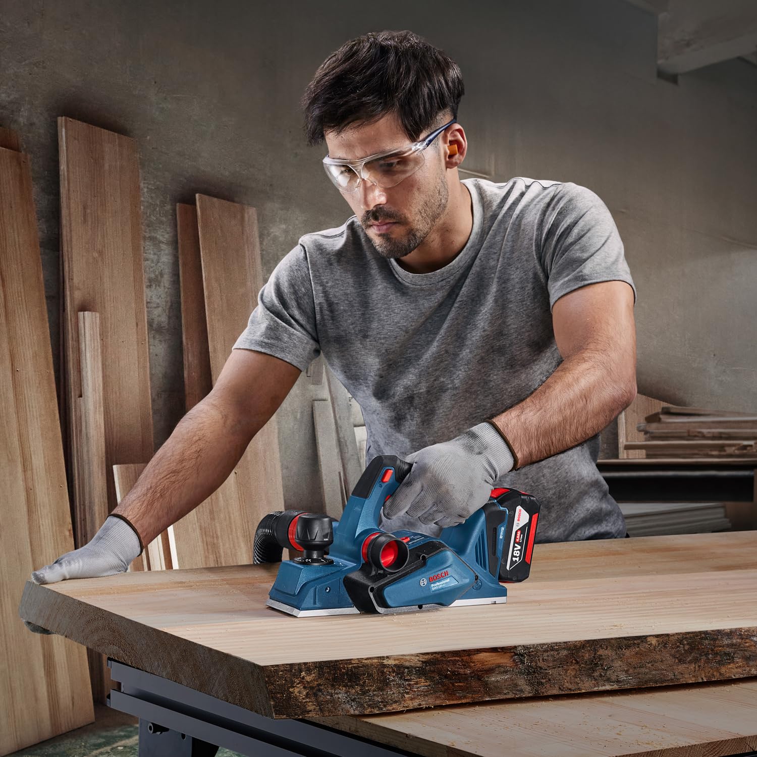 BOSCH GHO 185-LI PROFESSIONAL Cordless Planer 18.0 V
