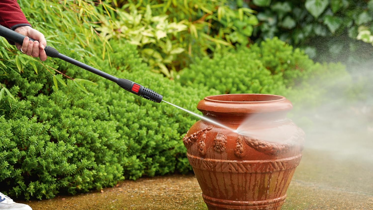 BOSCH Variable Fan Jet Nozzle, Max Pressure- 140 Bar, Easily Connect to Lance, For Tough Dirt Removal and General Cleaning, Accessory for Aquatak pressure washers, Twist to Change Jet, 0.07 Kg