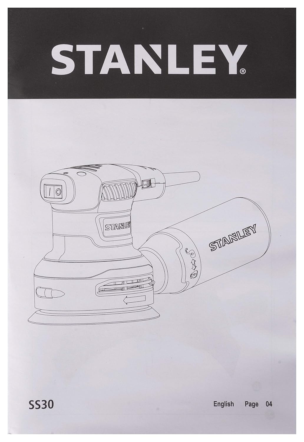 STANLEY SS28 280W 13rd Sheet Sander