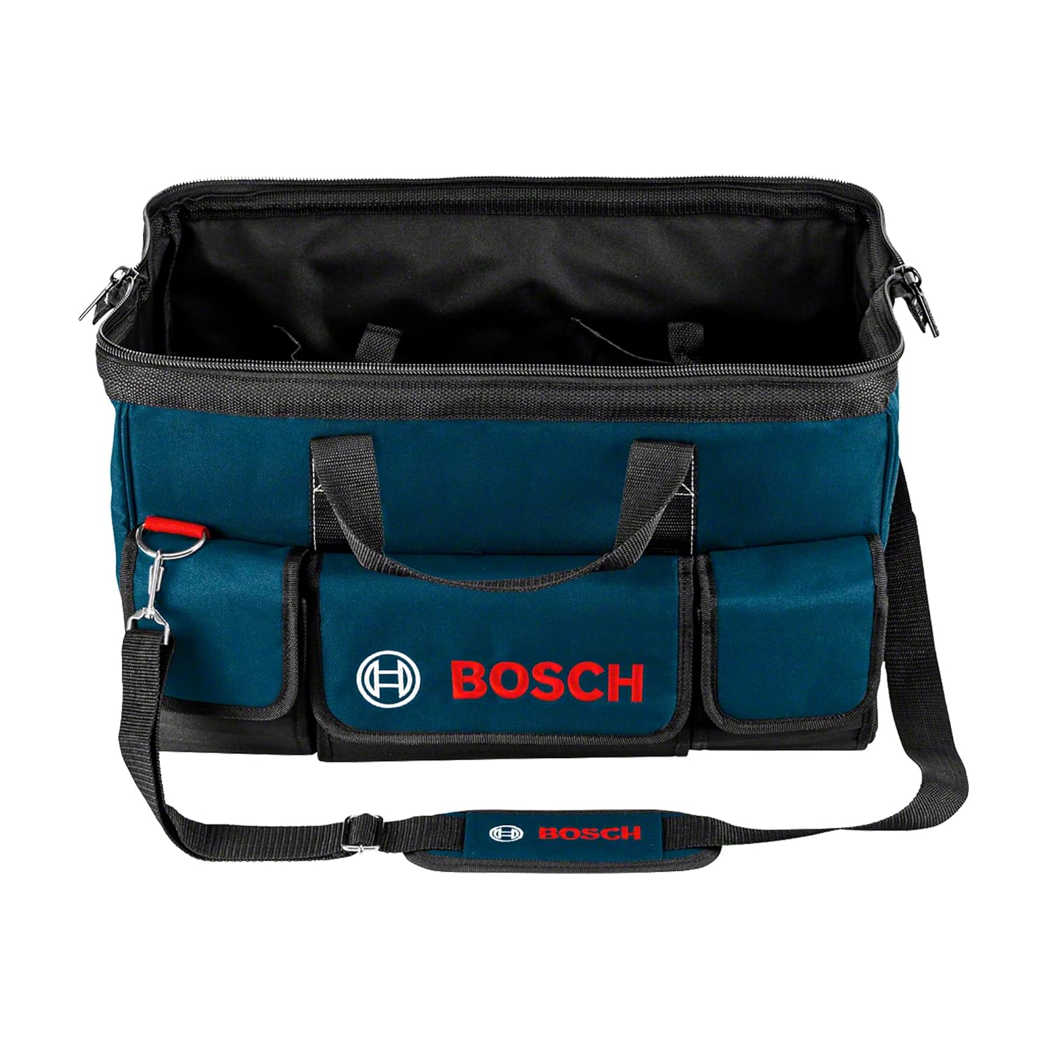BOSCH Professional Tool Bag, Large – 55 x 35 x 35 cm Heavy-Duty Nylon Bag for Corded, Cordless & Hand Tools, Waterproof with 4 Compartments, 1.75kg Capacity, 6 Months Warranty