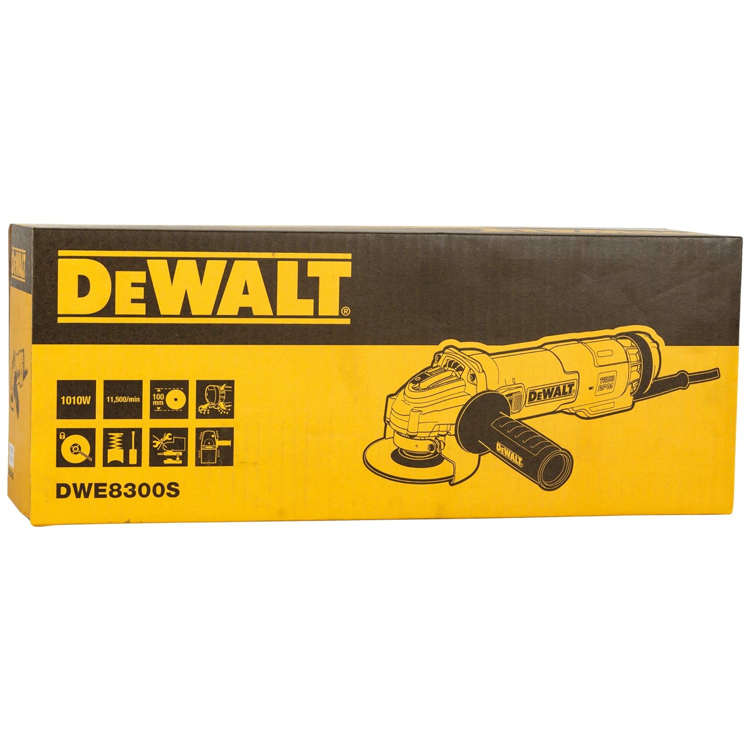 DEWALT DWE8300S-IN 1010W 100mm Heavy Duty Small Angle Grinder