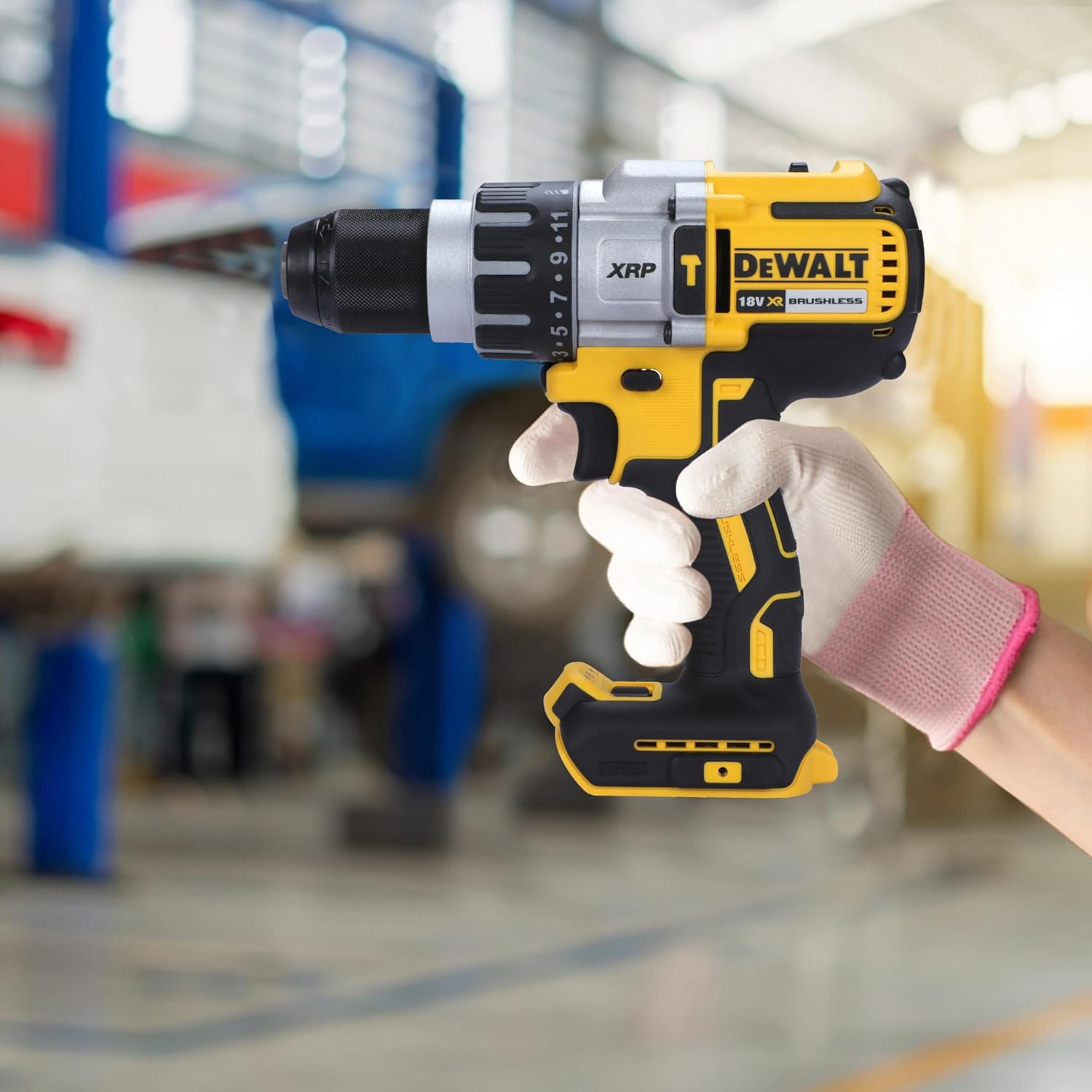 DEWALT DCD996P2-QW 18V 13mm XR Li-ion Premium Cordless Hammer Drill Machine Driver with Brushless Motor with 2×5.0Ah Battery included