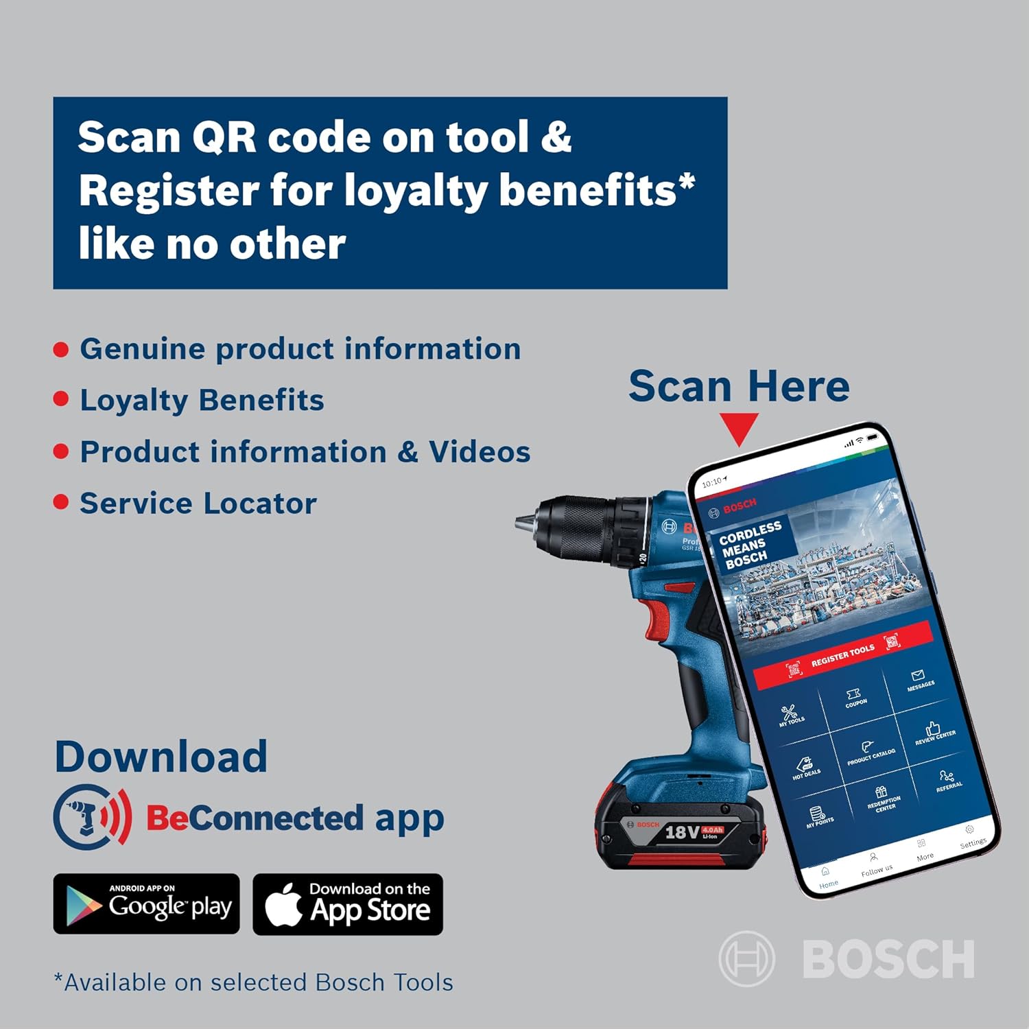 Bosch Professional GSB 120-LI Cordless Impact Drill Driver, 12 V, 10 mm Chuck, 2 x GBA 12 V 2.0Ah Battery