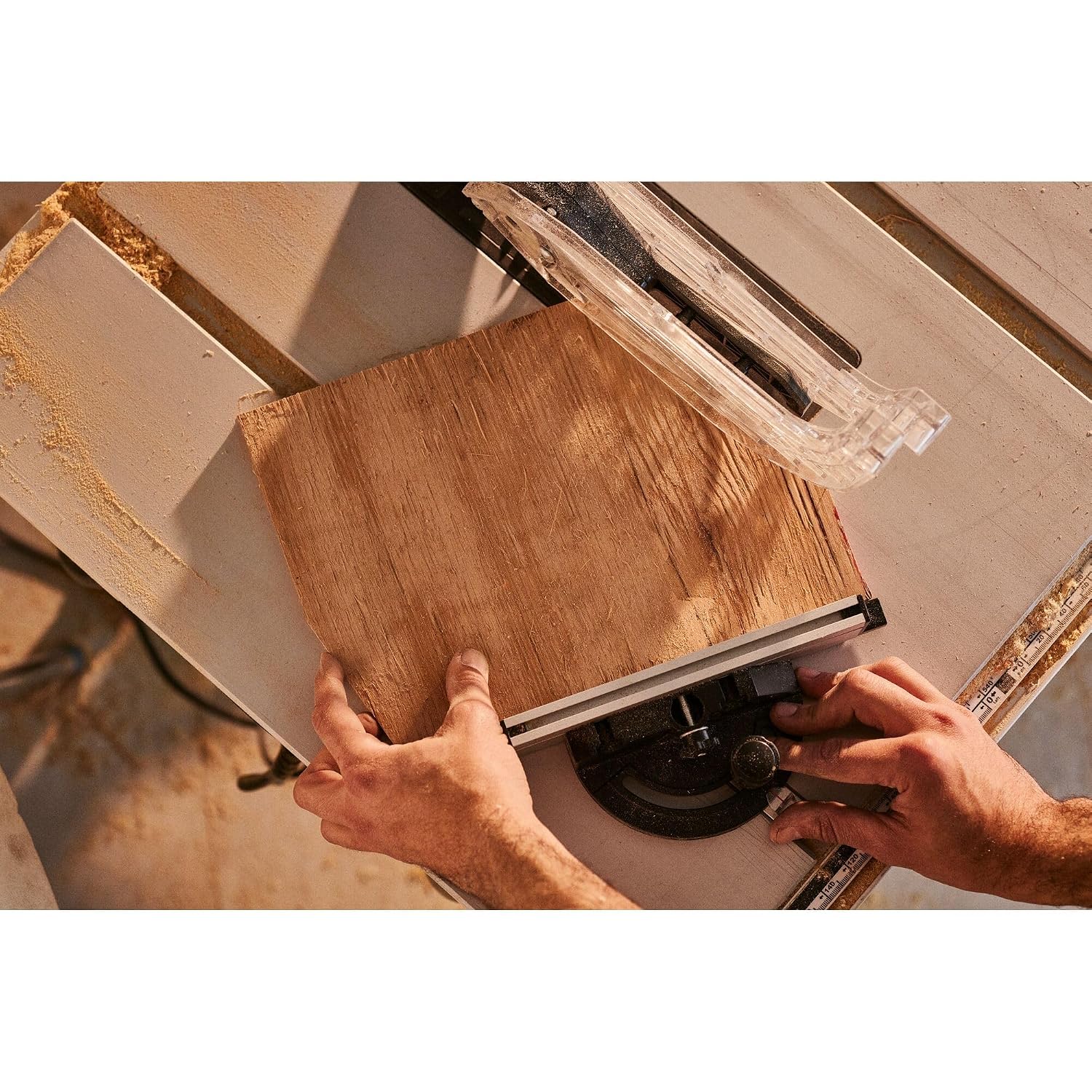 STANLEY SST2001-IN 2000W 254mm Table Saw With Frame, 4900 RPM, For Heavy-Duty Applications & Cutting Plywood, Compatible with 10” Cutting Blades, 1 Year Warranty, Yellow and Black