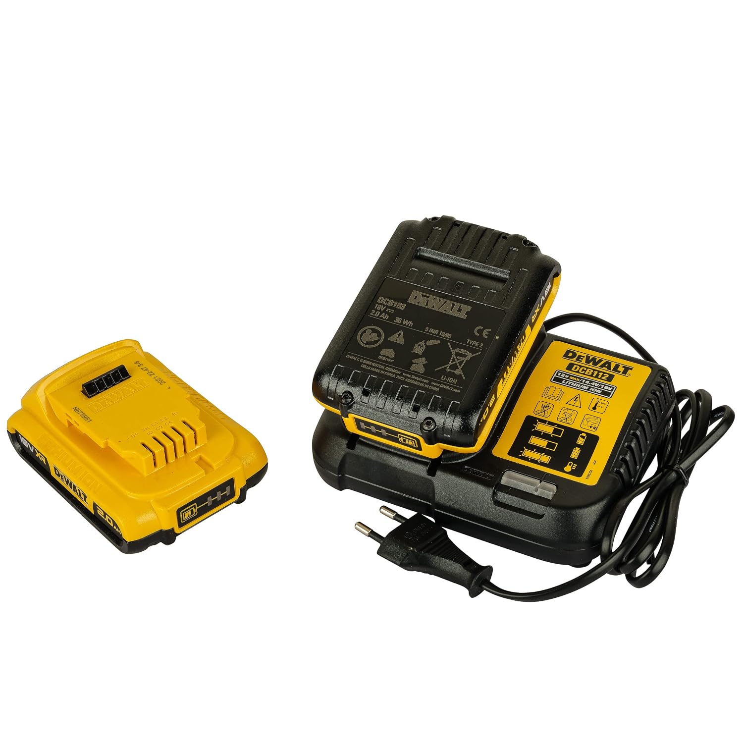Dewalt Dcd7781D2 18V 13Mm Cordless Compact Brushless Hammer Drill Machine With 2X2.0Ah Li-Ion Batteries