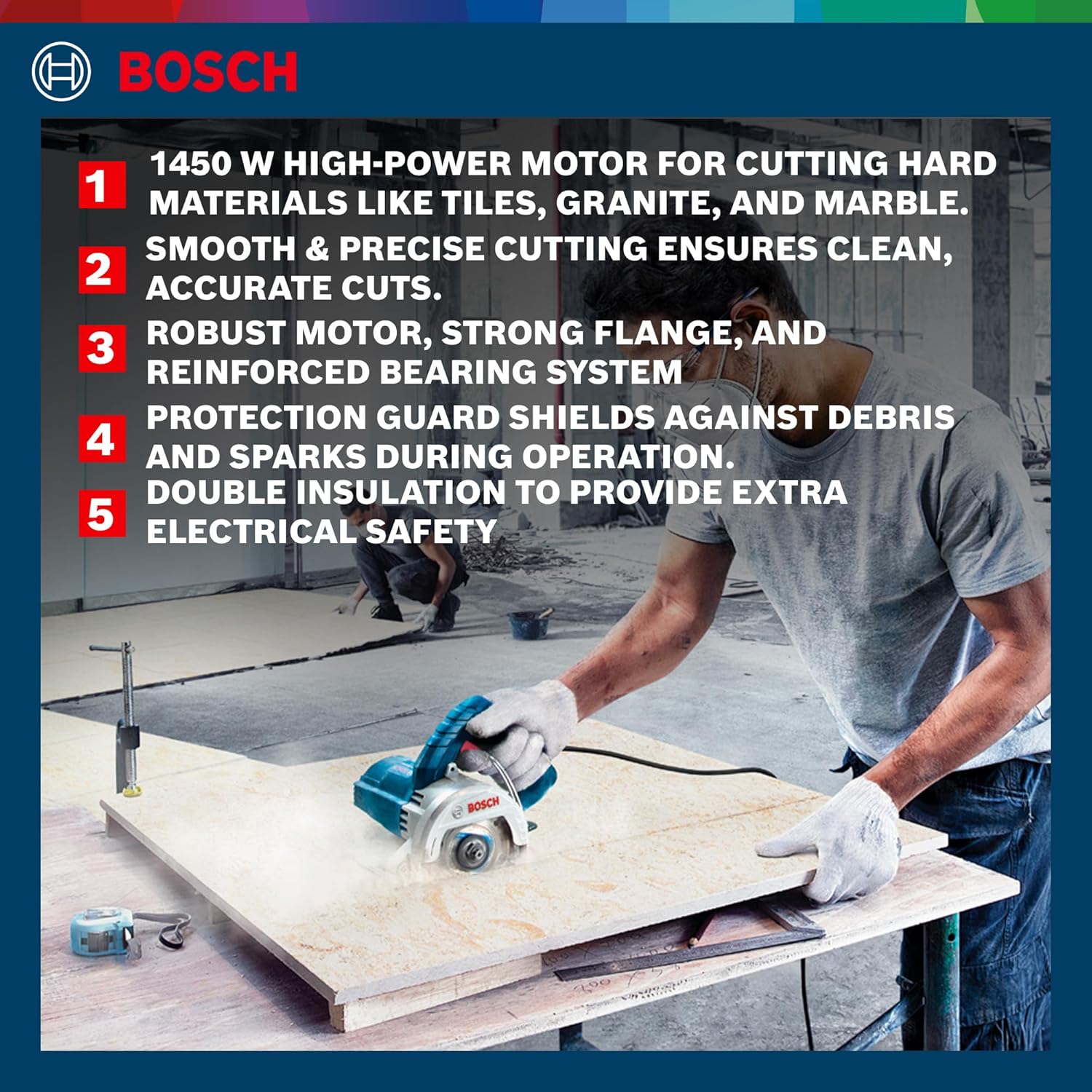 Bosch GDC 141 Professional Diamond Tile/Stone/Marble Cutter