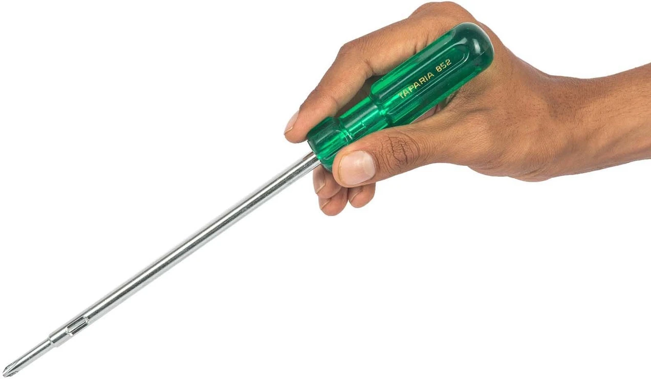 Stainless Steel Taparia Two In One Screwdriver Model No. 852, 6 Inch