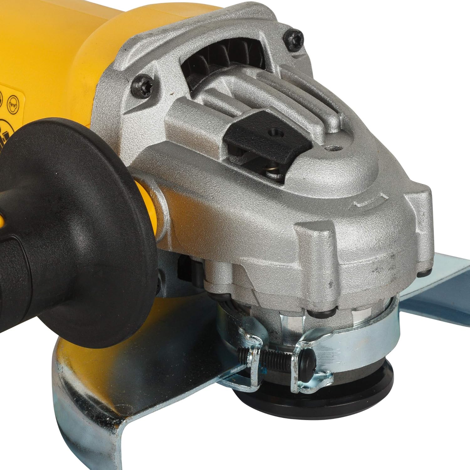 DEWALT DWE4215-IN 1200Watt 125mm Heavy Duty Medium Angle Grinder with DES Technology and Innovative Anti Vibration system