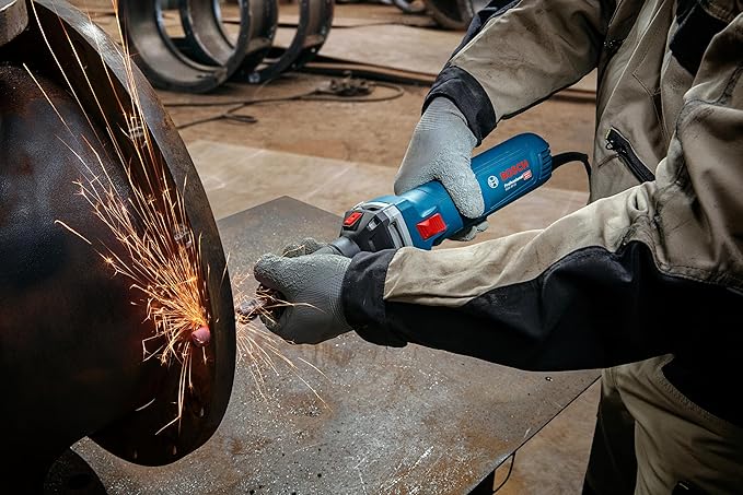 Bosch Professional GGS 30 LS Corded Straight Grinder, 750 W, 33000 RPM