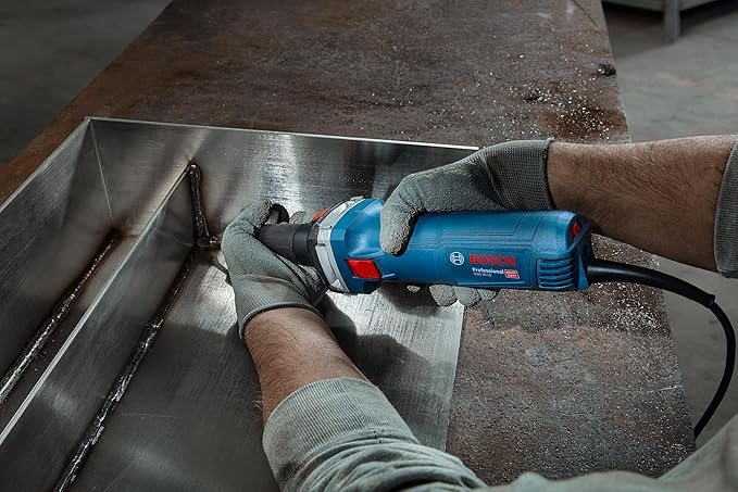 Bosch Professional GGS 30 LS Corded Straight Grinder, 750 W, 33000 RPM