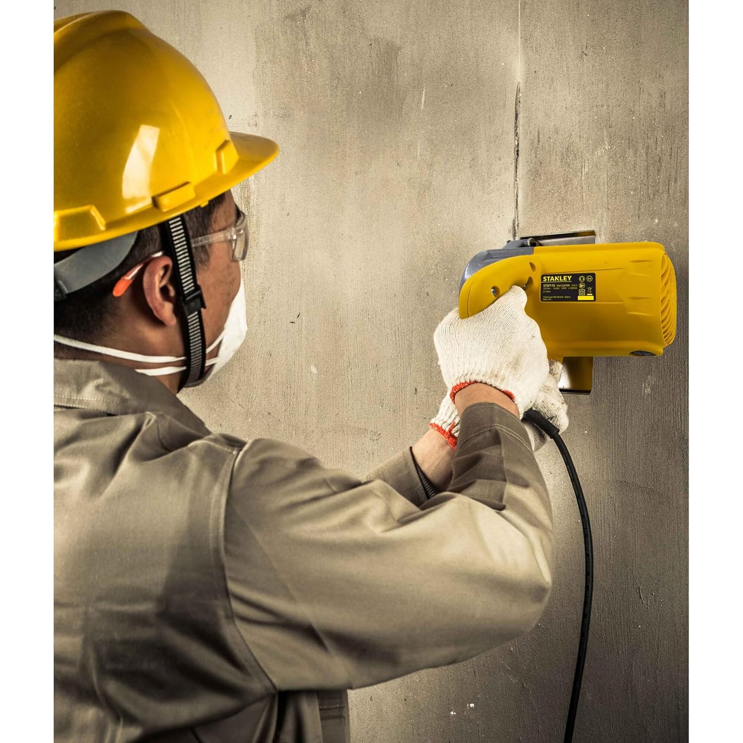 STANLEY STSP110-IN 1200 Watt 4inch (100mm) Heavy Duty Marble Cutter/ Tile Cutter with Depth Adjustment