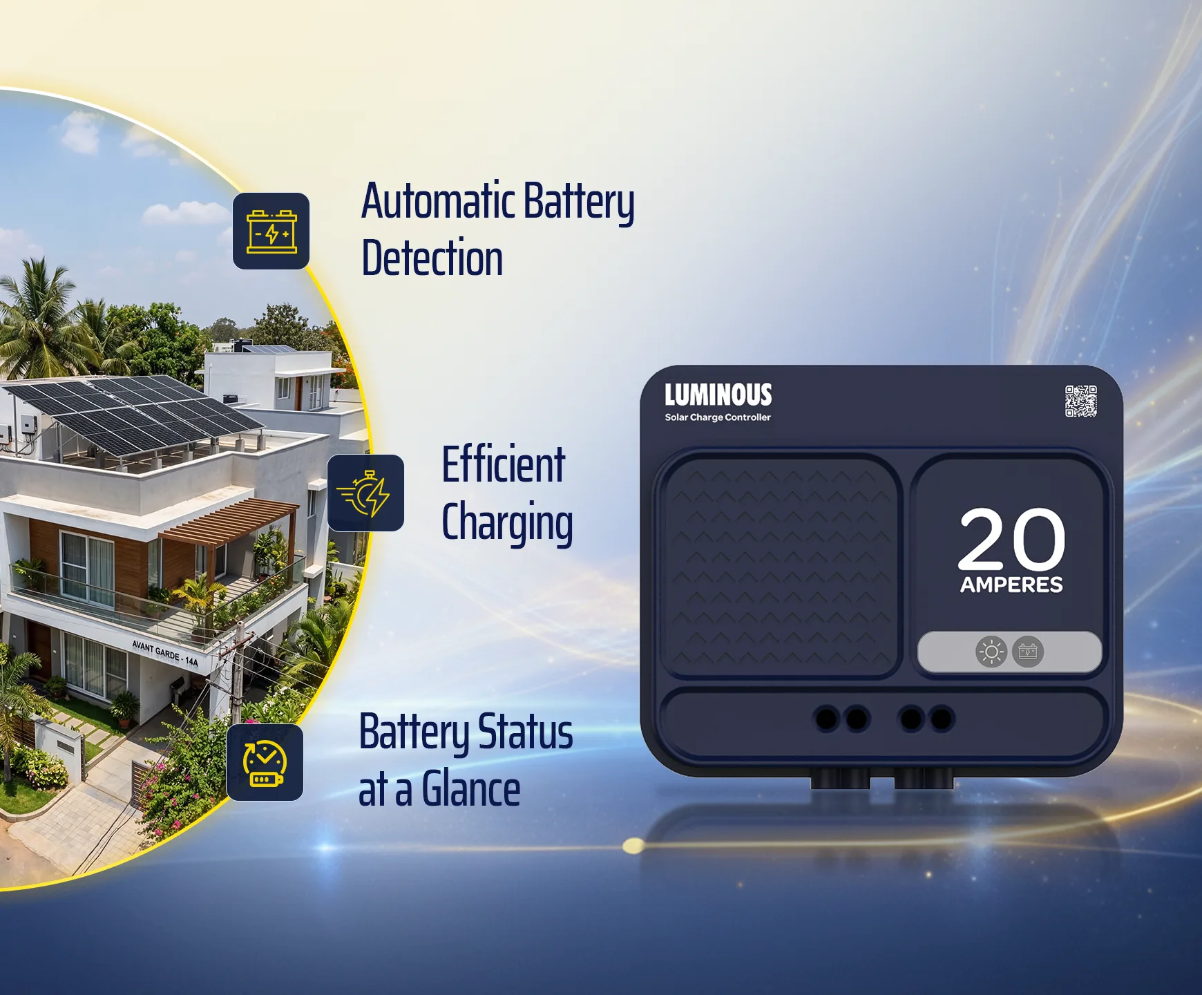 Luminous Solar Charge Controller SCC 1220e
