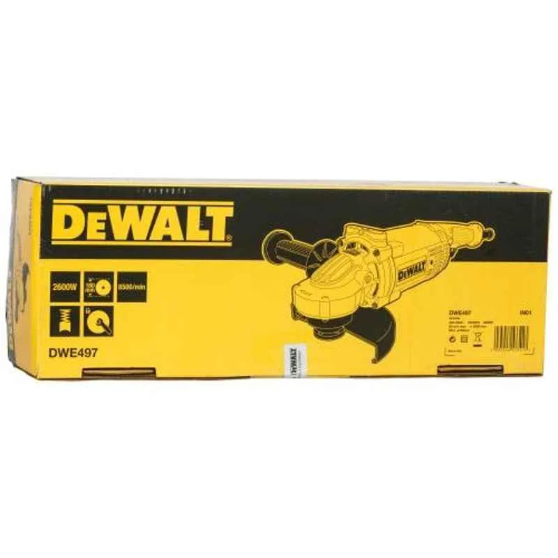 Dewalt-DWE4597-IN 2600W, 180mm LAG with Perform & Protect (Made in India)
