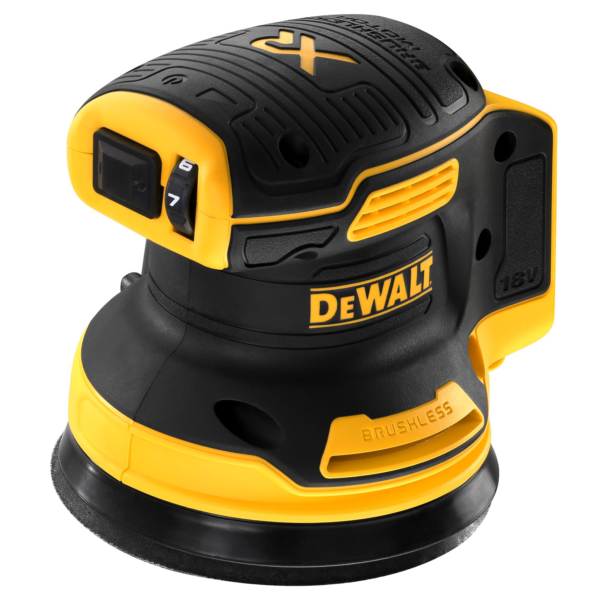DEWALT DCW210N-XJ 18V XR Brushless 125 mm Sander – Tool Only