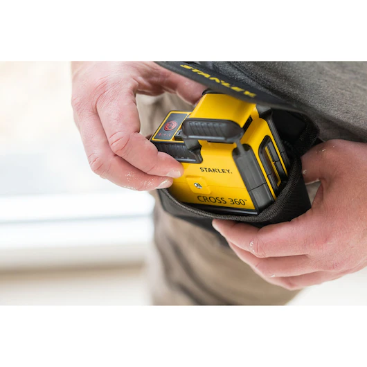 STANLEY STHT77504-1® Cross Line 360° Laser Level – Red