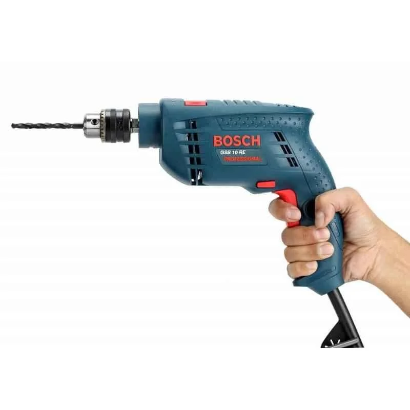 Bosch GSB 10 RE Professional 10mm 500W Impact Drill Smart Kit, 06012161F4