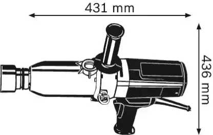 Bosch GDS 30 Professional Impact Wrench