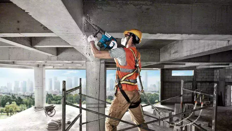 Bosch 1100 W 7.8 J 2900 RPM Electric Demolition Hammer GSH 500 SDS Max