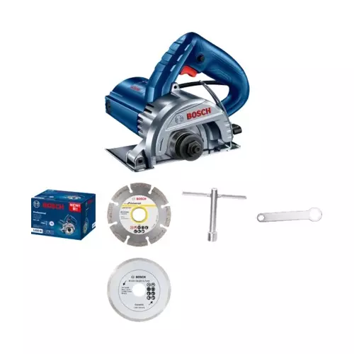 BOSCH Professional GDC 140 Electric Tile Cutter, Electric Tile Cutter with Chuck Wrench,