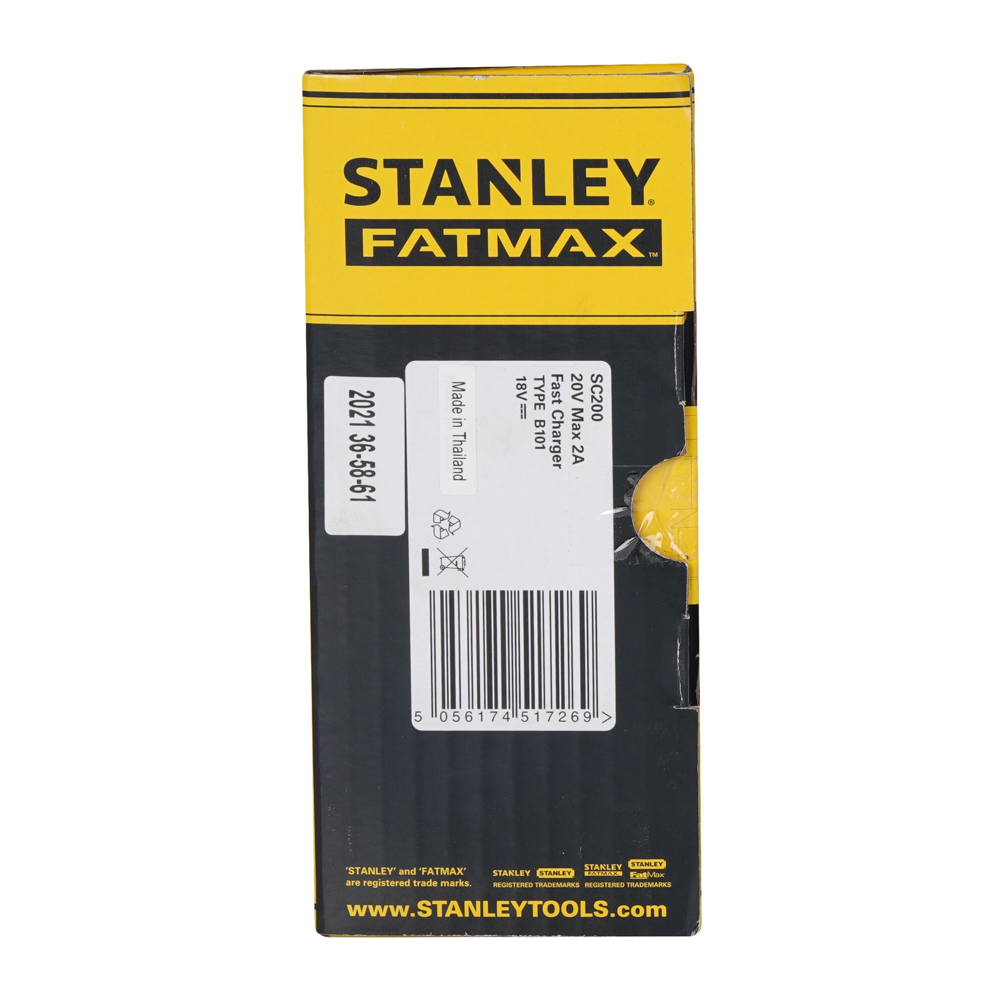 STANLEY SC200-B1 20V 2A Charger