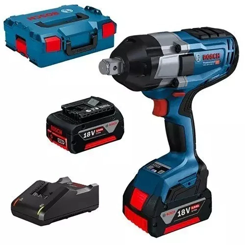 Bosch GDS 18 V – 1050 H SOLO Cordless 1700 RPM Impact Wrench, 06019J85L1