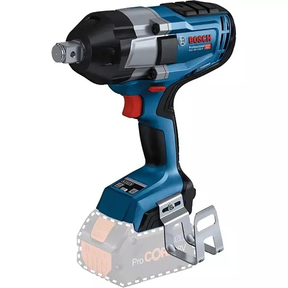 Bosch GDS 18 V – 1050 H SOLO Cordless 1700 RPM Impact Wrench, 06019J85L1