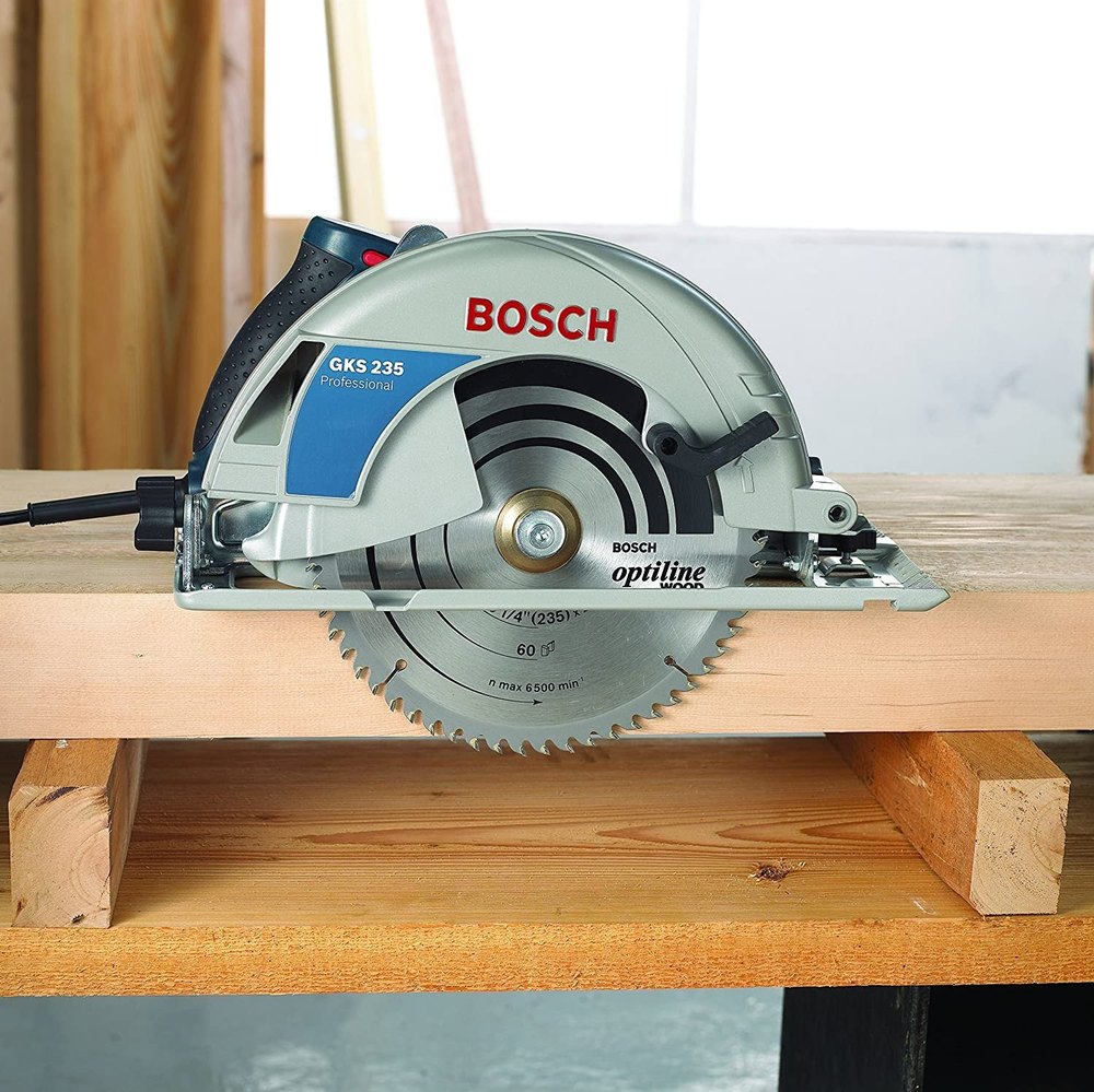 Bosch GKS 235 Turbo Circular Saw, Model 06015A20F0, 2050 W