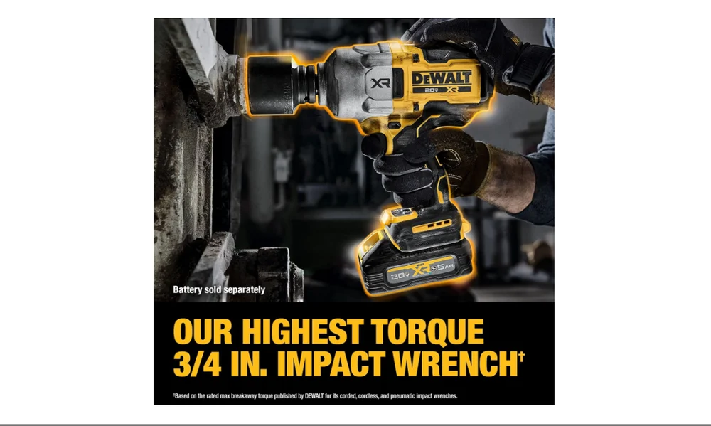 DEVALT DCF964N-B1 20V MAX 34 HT IMP WRENCH