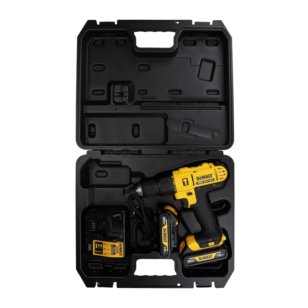 DEWALT DCD776D2T-B1 18V XR 13mm XR Lithium-Ion Compact Cordless Hammer Drill Driver