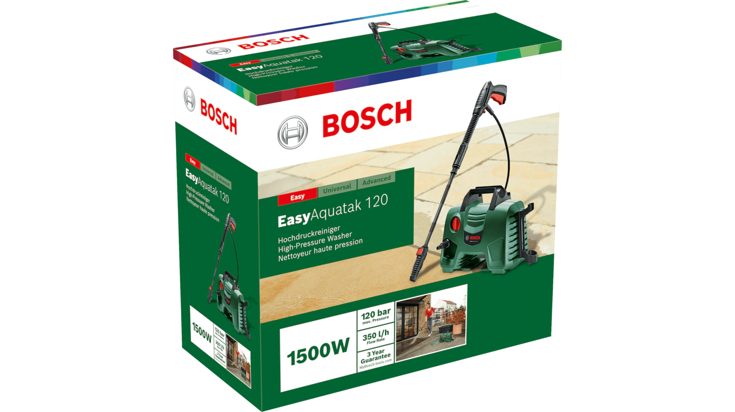 Bosch High-pressure Washer EasyAquatak 120