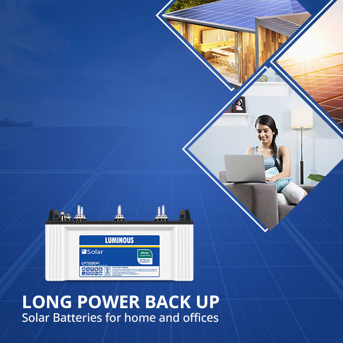 Luminous Solar Battery 80 Ah – LPTT1280H