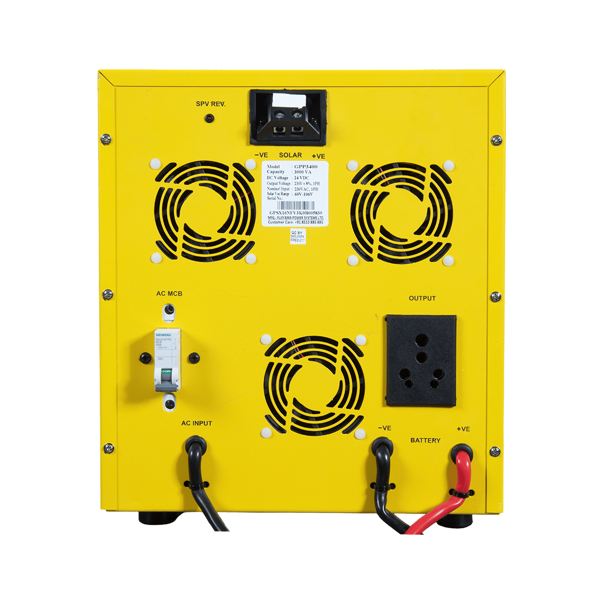 UTL Gamma+ 3400 rMPPT Solar Inverter
