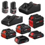 Batteries, Chargers & Starter Kits