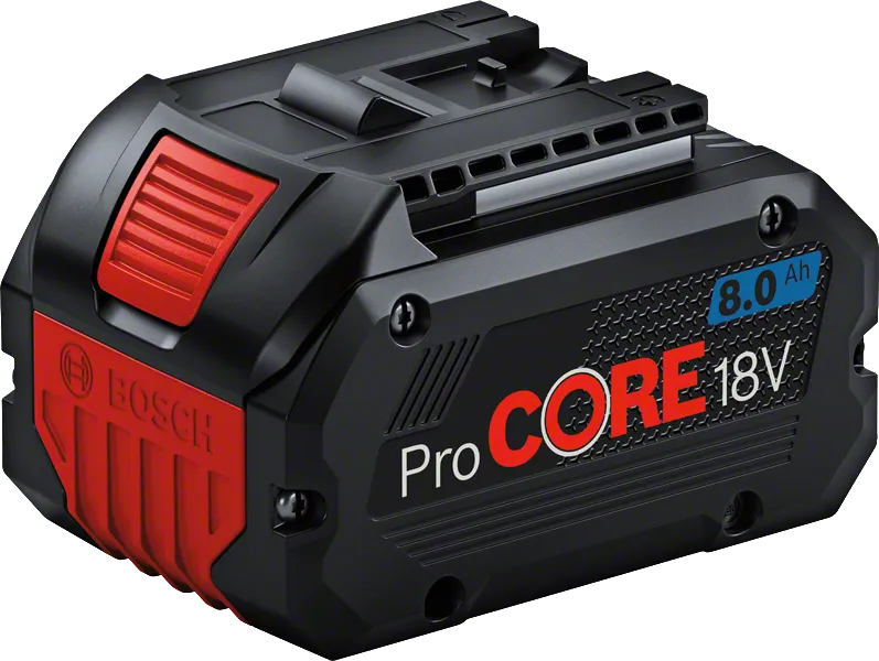 Bosch 18V / 8.0 Ah Professional Battery Pack, ProCore 8.0Ah battery (18V)
