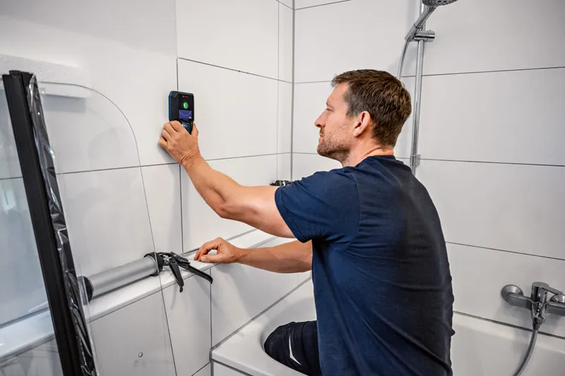 BOSCH GMS 120-27 Professional Wall Scanner Detector-Finds Metal