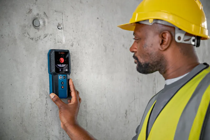 BOSCH GMS 120-27 Professional Wall Scanner Detector-Finds Metal