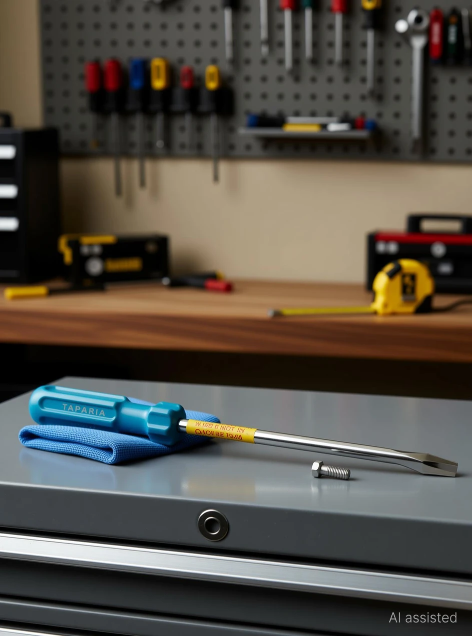 Taparia Stainless Steel Taparia Striking Screwdriver Model No. Ogs 1200