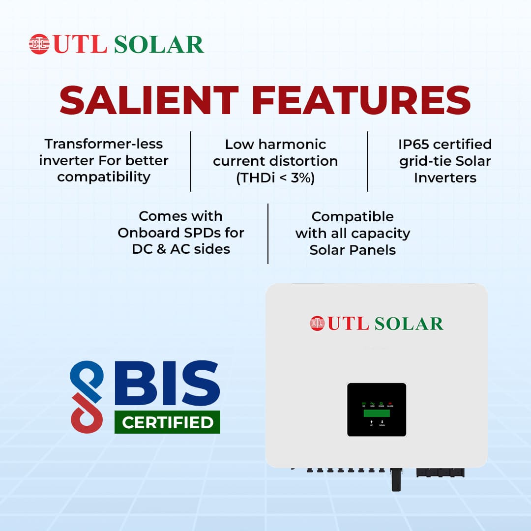 UTL On Grid Solar Inverter-GT-30-GXT2(Pro)