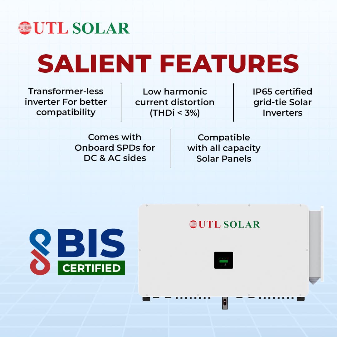 UTL On Grid Solar Inverter-UTL100 F3 GT – GX